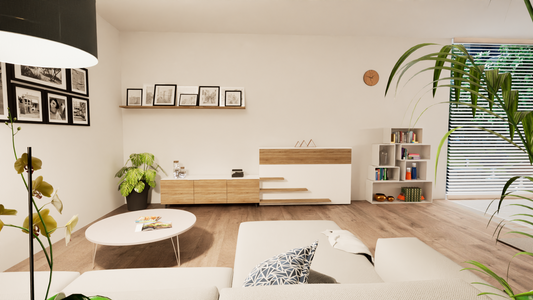 TV Up Livingroom mit Sideboard